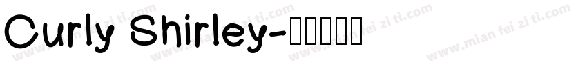 Curly Shirley字体转换